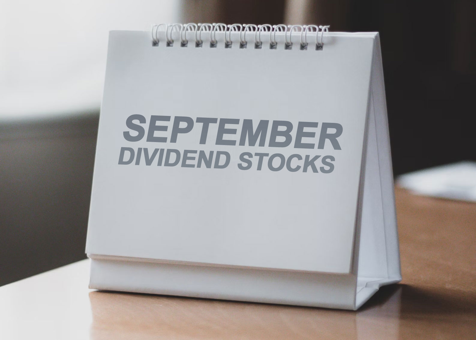 September Dividend Stocks Image